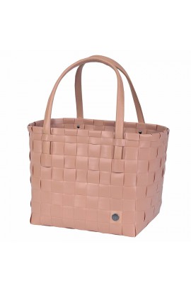 Color Match Shopper copper blush-Einkaufstasche Color Block kupferbraun