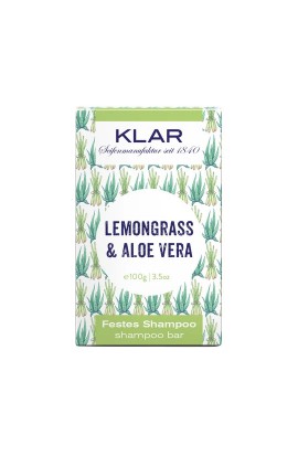 KLAR Festes Shampoo Lemongrass & Aloe Vera