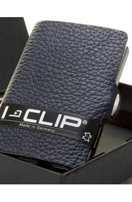 I-Clip Rindsleder Nachtblau
