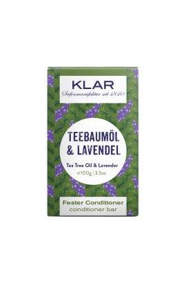 KLAR Fester Conditioner Teebaumöl Lavendel