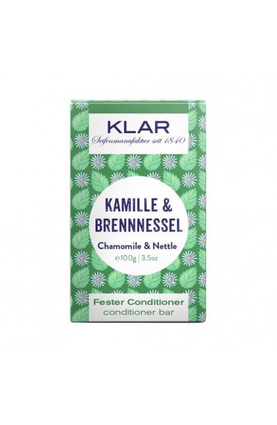 KLAR Fester Conditioner Kamille & Brennnessel
