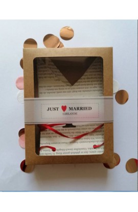 Papier Girlande Just Married / Lart pour Lart