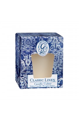 Greenleaf Candle Cube CLASSIC LINEN